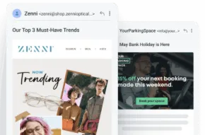 email notifications