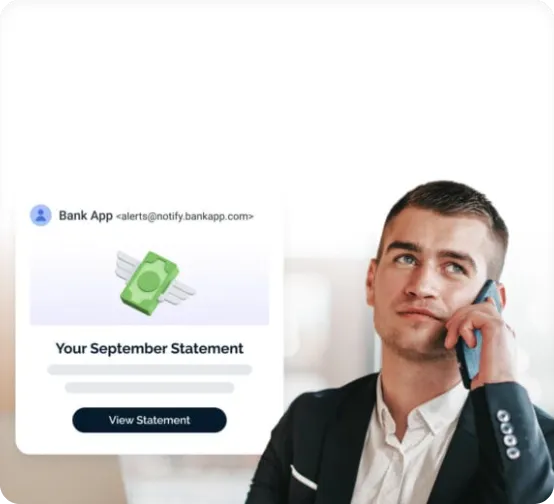 finance notification