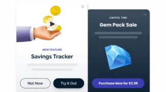 in app messages