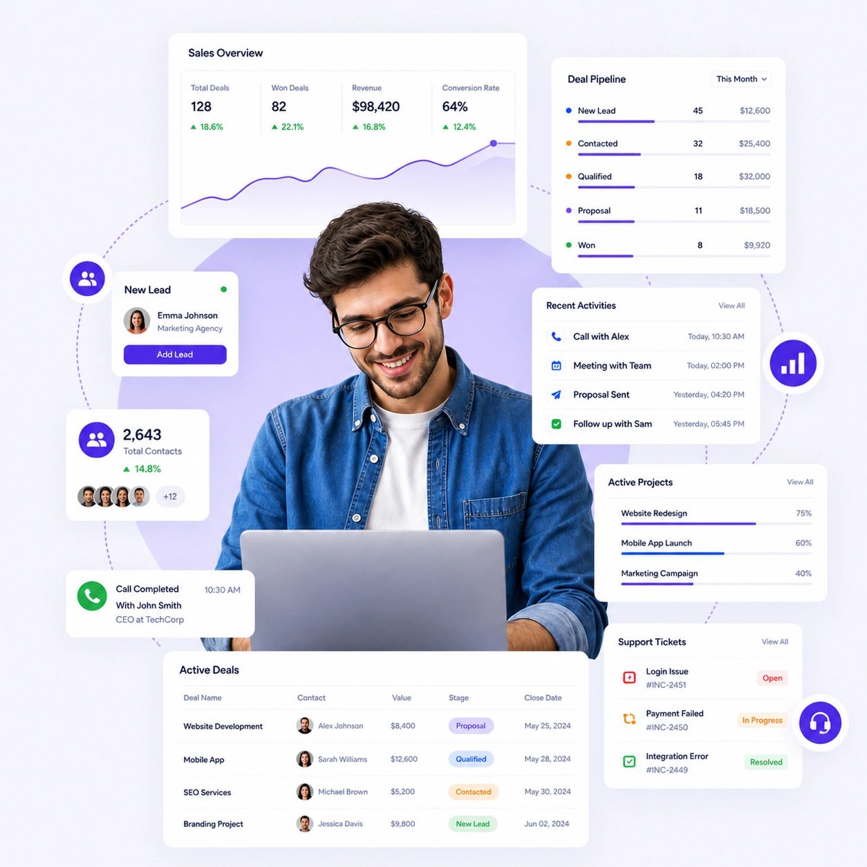 SalesNest CRM