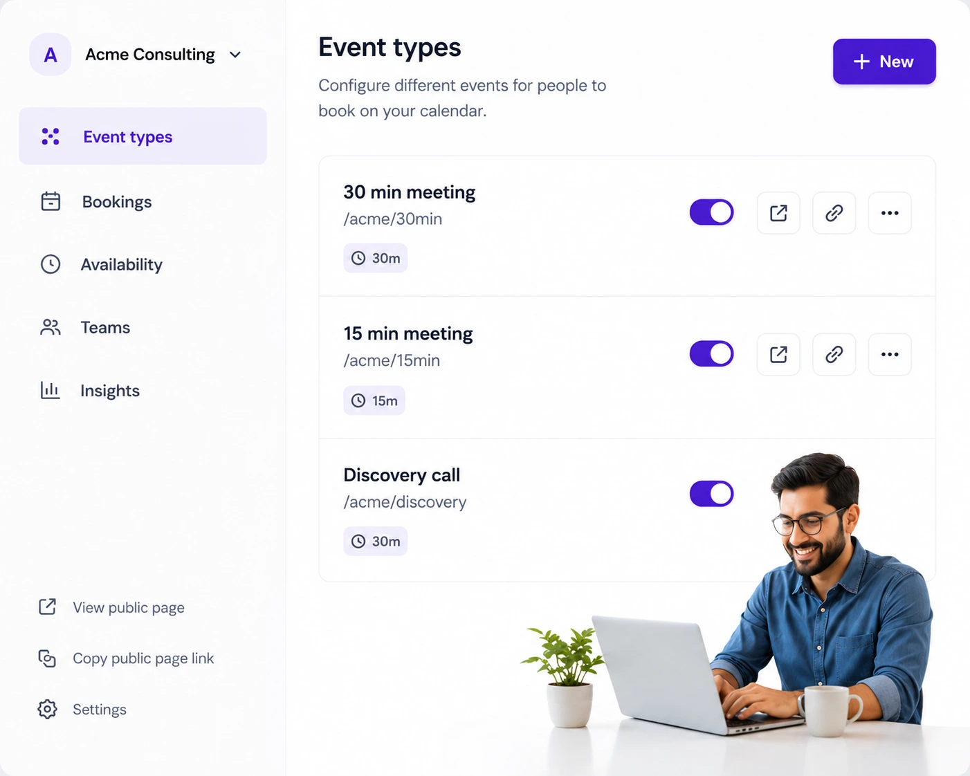 Create Personalized Session Types