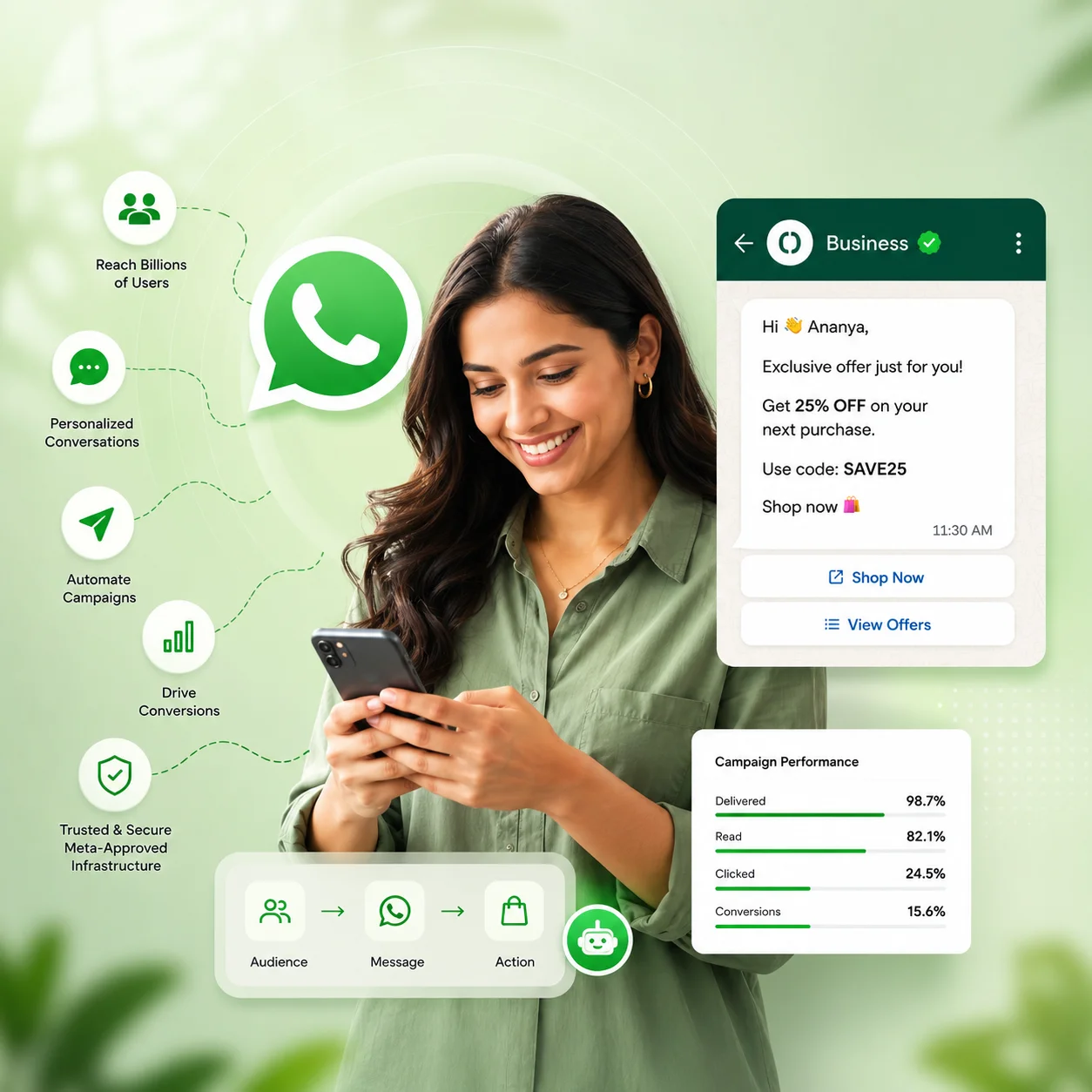 WhatsApp Campaigns Dashboard